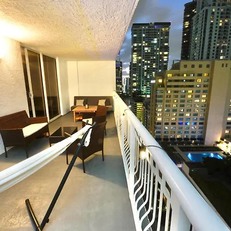 City & Sea View+Free Parking Modern Condo Miami Exterior photo